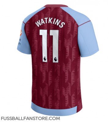 Aston Villa Ollie Watkins #11 Replik Heimtrikot 2023-24 Kurzarm